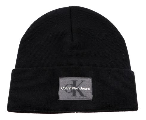 Calvin Klein CKJ Beanie Classic Beanie Monogram Black