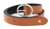 Calvin Klein CKJ Classic Round Belt 25MM W120 Cognac Calvin Klein CKJ Classic Round Belt 25MM W120 Cognac