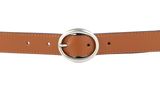 Calvin Klein CKJ Classic Round Belt 25MM W95 Cognac Calvin Klein CKJ Classic Round Belt 25MM W95 Cognac