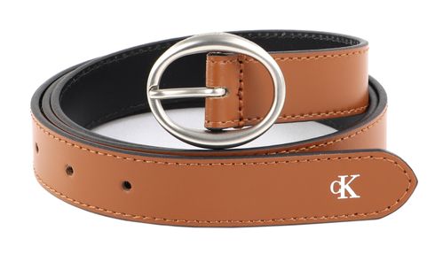 Calvin Klein CKJ Classic Round Belt 25MM W115 Cognac
