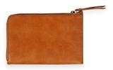SCOTCH & SODA Zip Travel Wallet Cognac
