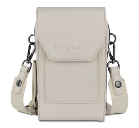 bugatti Almata Mobile Purse Bag Beige