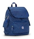 kipling Basic Print City Pack Mini Backpack S Soft Dot Blue kipling Basic Print City Pack Mini Backpack S Soft Dot Blue