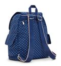 kipling Basic Print City Pack Mini Backpack S Soft Dot Blue kipling Basic Print City Pack Mini Backpack S Soft Dot Blue