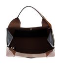 FURLA Gilda Tote Bag L Greige + Cognac h + Nero