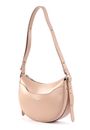 LANCASTER Suave Sac Demi Lune Bag Nude LANCASTER Suave Sac Demi Lune Bag Nude