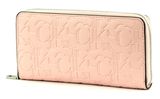 Calvin Klein CKJ Sleek Zip Around Wallet L Pink Blush Calvin Klein CKJ Sleek Zip Around Wallet L Pink Blush