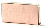 Calvin Klein CKJ Sleek Zip Around Wallet L Pink Blush Calvin Klein CKJ Sleek Zip Around Wallet L Pink Blush