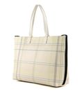 TOMMY HILFIGER Iconic Tommy Tote Check Feather White Check