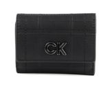 Calvin Klein Re-Lock Trifold XXS Quilt CK Black Calvin Klein Re-Lock Trifold XXS Quilt CK Black