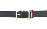 TOMMY HILFIGER Signature Square Buckle Belt 2.5 W70 Acc Desert Sky TOMMY HILFIGER Signature Square Buckle Belt 2.5 W70 Acc Desert Sky