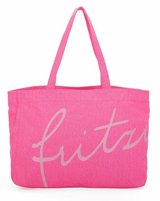 Fritzi aus Preußen Canvas Easy02 Shoulder Bag Neon Pink