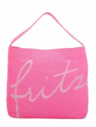 Fritzi aus Preußen Canvas Easy03 Shoulder Bag Neon Pink