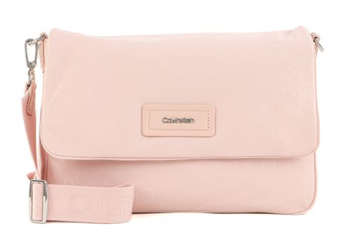 Calvin Klein CK Must Nylon Shoulder Bag M Spring Rose Mono