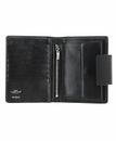 Golden Head Colorado RFID Protect Billfold Coin Wallet with Snap Closure Black