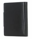 Golden Head Colorado RFID Protect Billfold Coin Wallet with Snap Closure Black