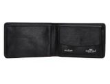 Golden Head Colorado RFID Protect Petite Billfold Coin Wallet Black