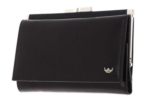 Golden Head Colorado RFID Protect French Coin Purse Wallet Black