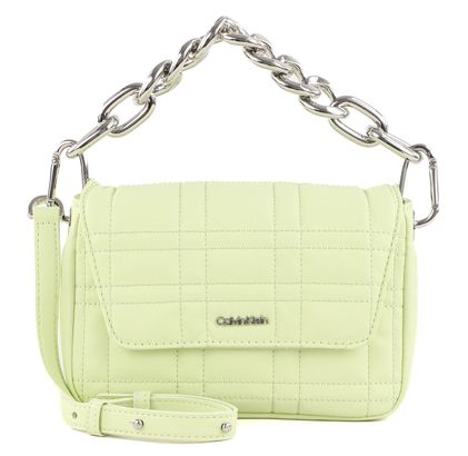 Calvin Klein CK Touch Crossbody Bag Soft Lime