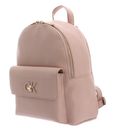 Calvin Klein Re-Lock Backpack With Flap Quilt Spring Rose