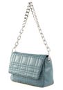 Calvin Klein CK Touch Shoulder Bag W / Chain Teal Ocean Calvin Klein CK Touch Shoulder Bag W / Chain Teal Ocean