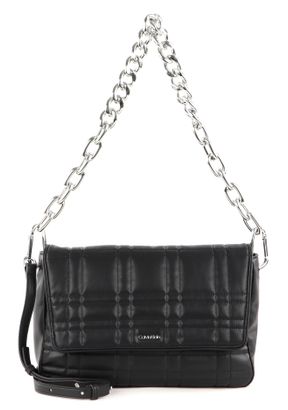 Calvin Klein CK Touch Shoulder Bag W / Chain CK Black
