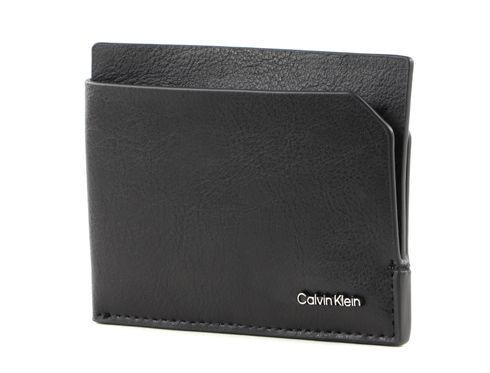 Calvin Klein Natural Cardholder 4CC CK Black