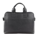 Calvin Klein Natural Laptop Bag W / Pocket CK Black