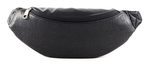 Calvin Klein CKJ Monogram Soft Waistbag38 AOP Black