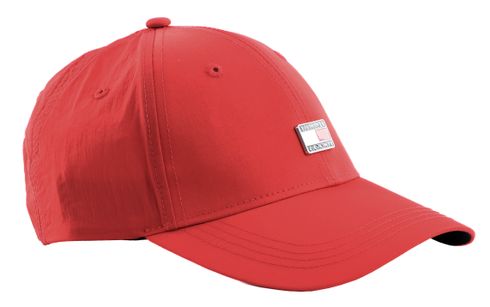 TOMMY HILFIGER TJW Summer Nylon Cap Deep Crimson