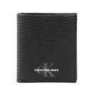 Calvin Klein CKJ Mono Textured Trifold S CK Black Calvin Klein CKJ Mono Textured Trifold S CK Black