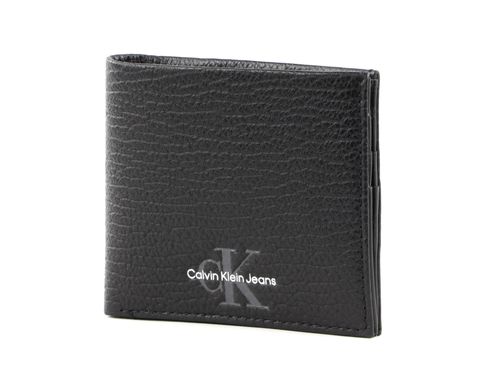 Calvin Klein CKJ Mono Textured Bifold Black