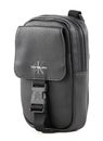 Calvin Klein CKJ Mono Textured Phone Crossbody Bag Black