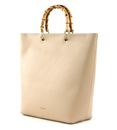 SEIDENFELT MANUFAKTUR Sorken Shopper Smooth Taupe / Gold SEIDENFELT MANUFAKTUR Sorken Shopper Smooth Taupe / Gold