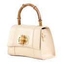 SEIDENFELT MANUFAKTUR Sorken Handbag Structure Beige / Gold