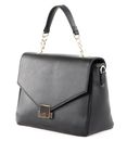 SEIDENFELT MANUFAKTUR Bjerka Handbag Black / Gold