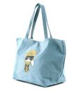KARL LAGERFELD K / Heroes Canvas Shopper Blue
