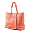 TOMMY HILFIGER Iconic Tommy Tote Check Rustic Clay Check