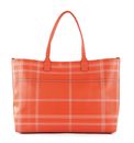 TOMMY HILFIGER Iconic Tommy Tote Check Rustic Clay Check