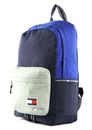 TOMMY HILFIGER TJM College Varsity Backpack Cobalt Colorblock TOMMY HILFIGER TJM College Varsity Backpack Cobalt Colorblock