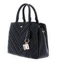 DKNY Paige Lamb Satchel Bag M Blk / Gold DKNY Paige Lamb Satchel Bag M Blk / Gold