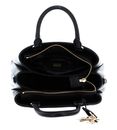 DKNY Paige Lamb Satchel Bag M Blk / Gold DKNY Paige Lamb Satchel Bag M Blk / Gold