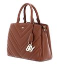 DKNY Paige Lamb Satchel Bag M Caramel DKNY Paige Lamb Satchel Bag M Caramel