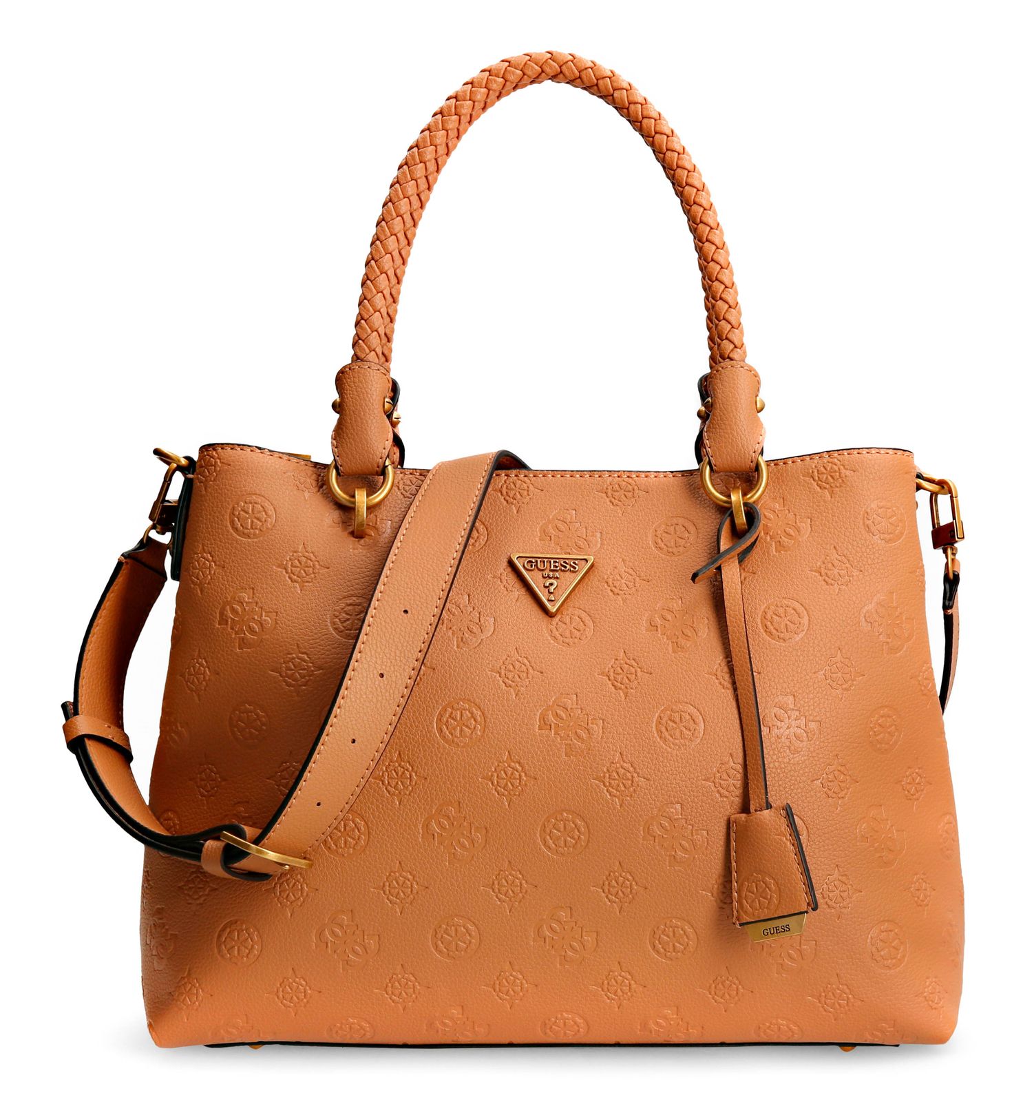 GUESS Helaina Maimie Society Carryall Caramel Modeherz