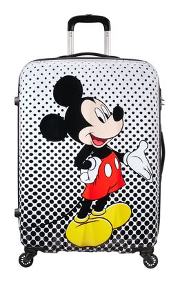 American Tourister Disney Legends Spinner 75 / 28 Alfatwist 2.0 Trolley Mickey Mouse Polka Dot