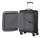 American Tourister Crosstrack Spinner 55 / 20 TSA Trolley Black / Grey American Tourister Crosstrack Spinner 55 / 20 TSA Trolley Black / Grey