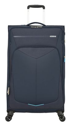 American Tourister Summerfunk Spinner 77 / 28 EXP TSA Trolley Navy