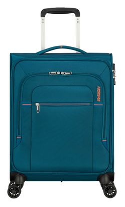 American Tourister Crosstrack Spinner 55 / 20 TSA Trolley Navy / Orange