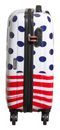 American Tourister Disney Legends Spinner 65 / 24 Alfatwist Trolley Mickey Blue Dots