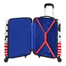 American Tourister Disney Legends Spinner 65 / 24 Alfatwist Trolley Mickey Blue Dots